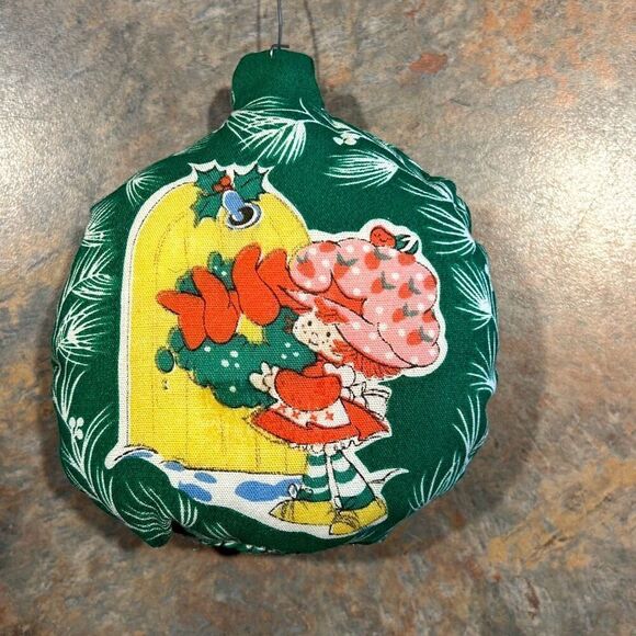 Vintage Strawberry Shortcake Christmas Ornament Set of 2 - Picture 2 of 5